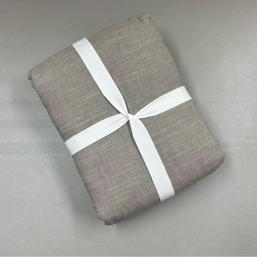 Pottery Barn Emery Curtain Window Panel Linen Light Filtering 100